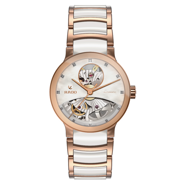 Rado centrix automatic discount diamonds open heart
