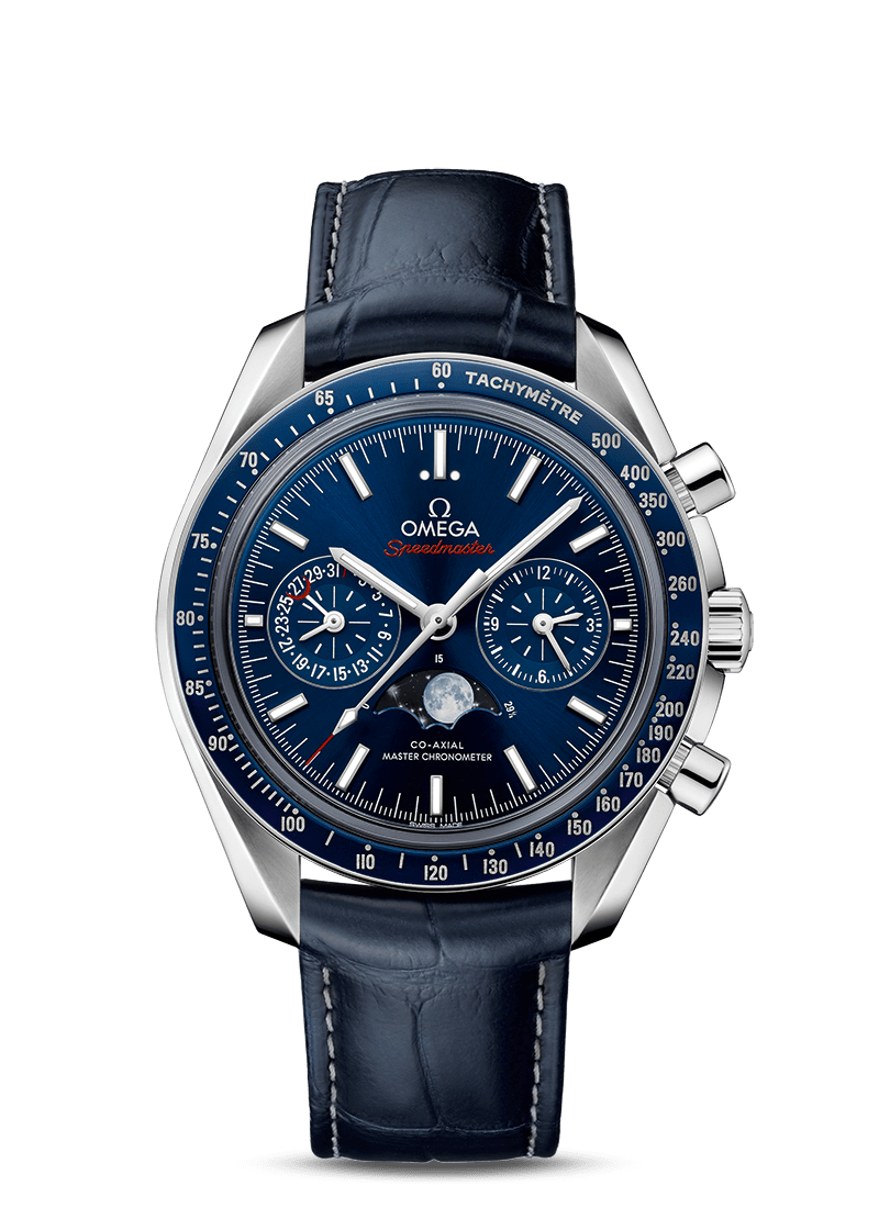 OMEGA Speedmaster Moonwatch Co-Axial Master Chronometer Moonphase Chro