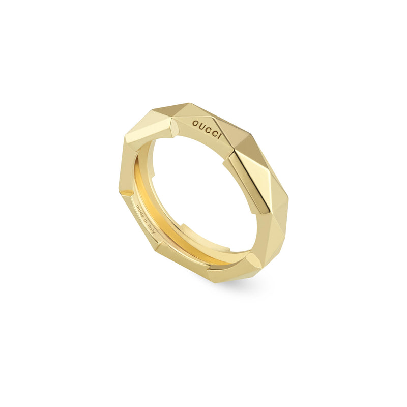Gucci 18K Yellow Gold Link to Love Ring