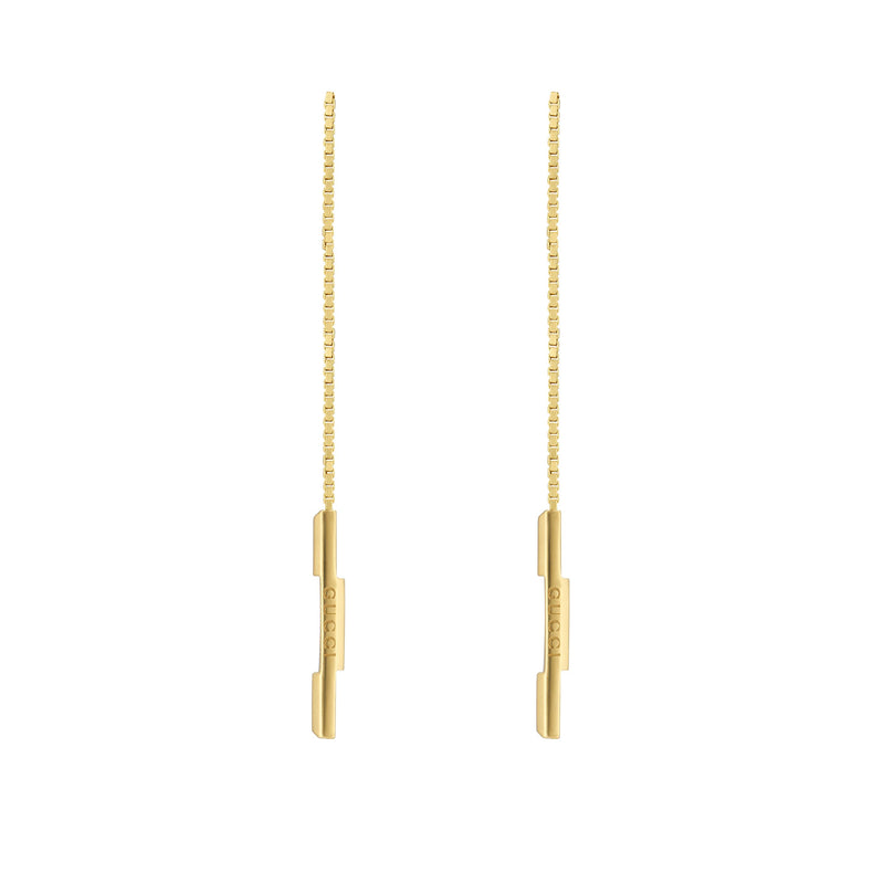Gucci 18K Yellow Gold Link to Love Earrings