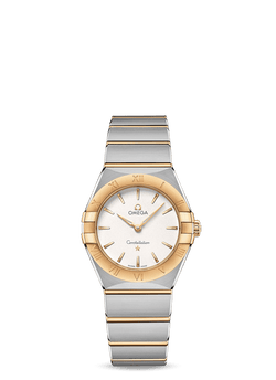 Omega constellation steel gold sale