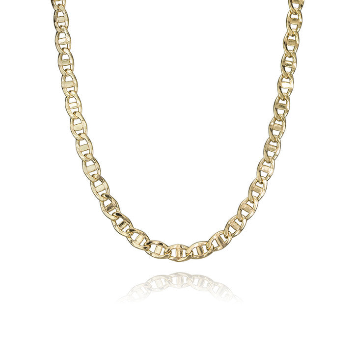 14K Yellow Gold Mariner Link Necklace – European.ca