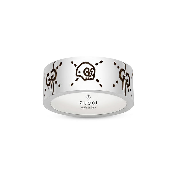 Gucci Silver Ghost Ring