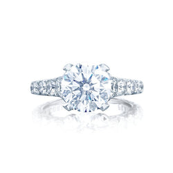 Tacori RoyalT Platinum Diamond Engagement Ring
