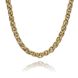 18K Yellow Gold Spiga Link Chain