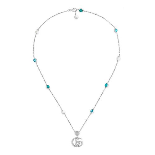 Gucci double g online necklace