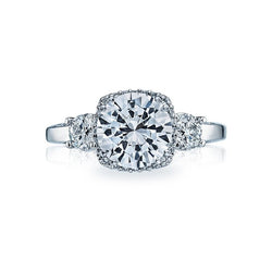 Tacori Dantela Platinum Diamond Engagement Ring