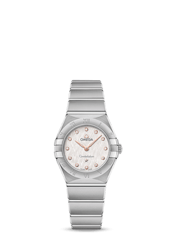 Omega constellation silver hotsell
