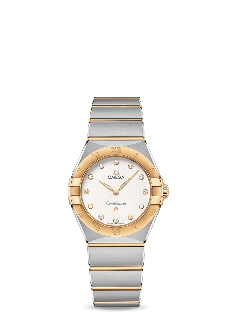 Omega constellation gold steel hotsell