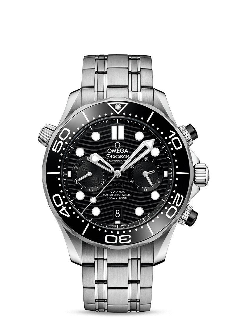 OMEGA Seamaster Diver 300m Co Axial Master Chronometer Chronograph 44 European