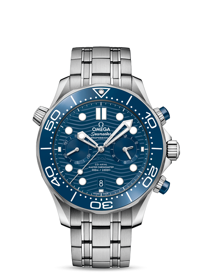 OMEGA Seamaster Diver 300M Co‑Axial Master Chronometer Chronograph 44 mm